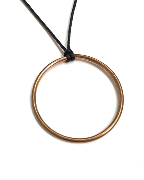 KIMPANDE - Brass Ring Necklace