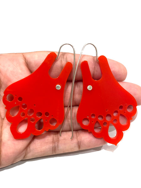 Snou* - Alhambra Earrings- Long (more colors available)