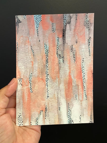 SUSANA CACHO- Art Print - 5x7- Abstract Dot Pattern