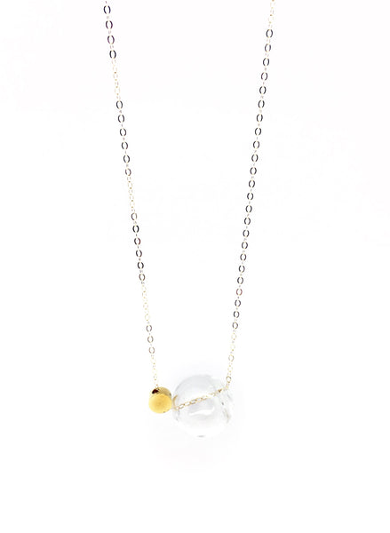 LUCA - Classic Glass Sphere - Short Necklace