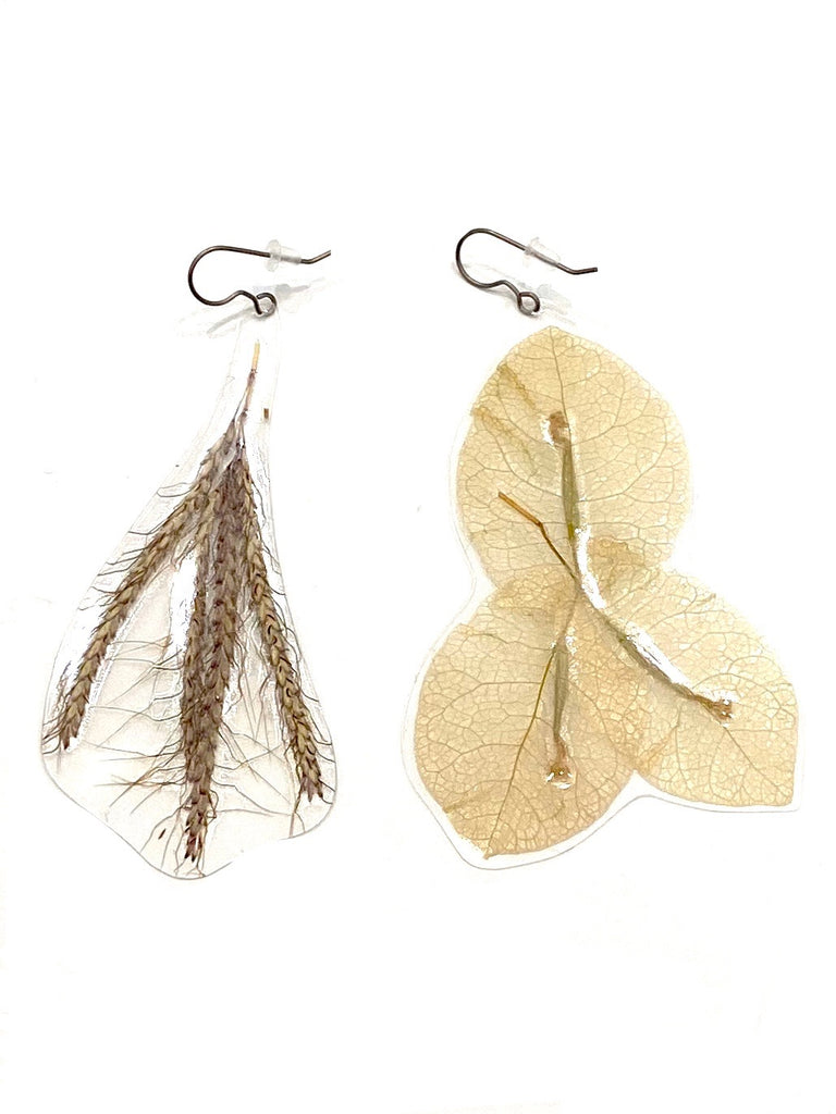PUPA - Floral Earrings - Long with Hook