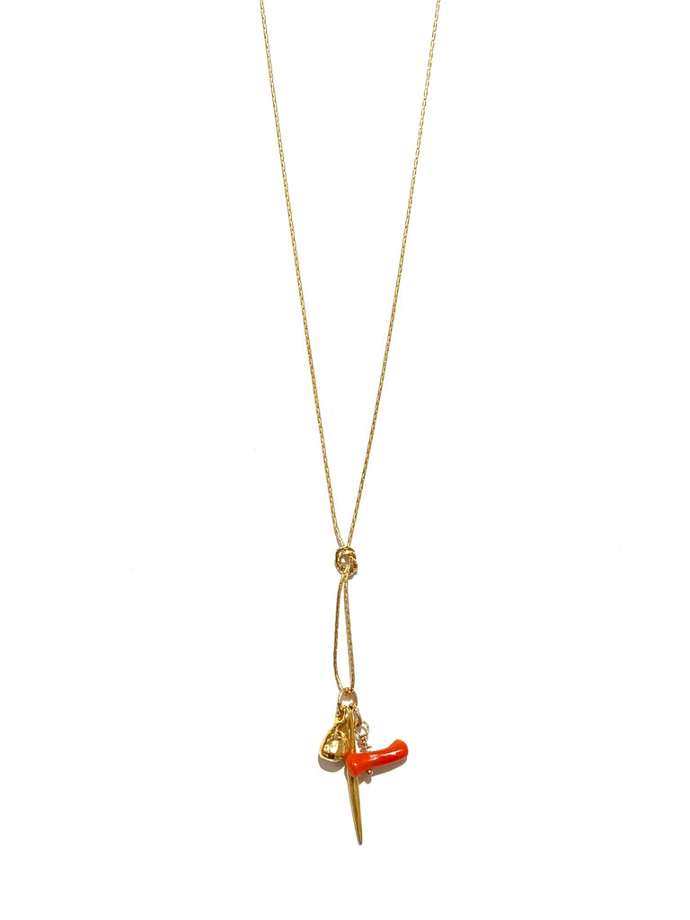 LUCA- Amparo Necklace (available in different colored corals)