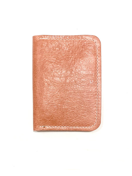 IGUACA - Simple vertical wallet - Salmon