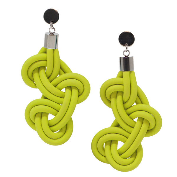 KNOT PREDICTABLE- Loop Earrings (more colors available)