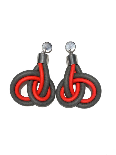 KNOT PREDICTABLE- Swirl Earrings (more colors available)