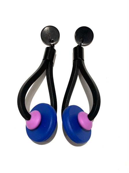 KNOT PREDICTABLE- Geo Concentric Earrings (more colors available)