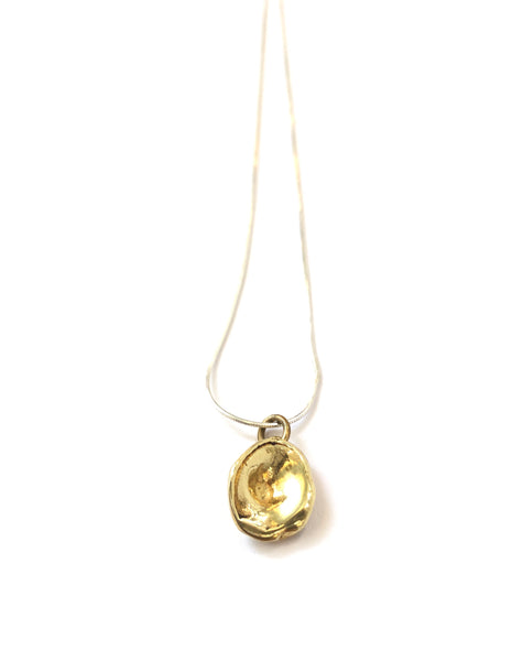 DOS PINCELES - Gota Necklace (Silver or Brass)