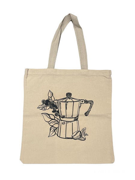 PSYCHEDELIC DOODLE - Coffee Love Tote Bag