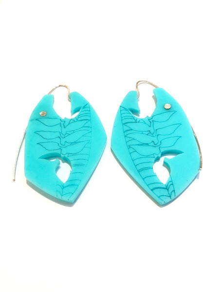 Snou* - Heliconia Earrings (more colors available)