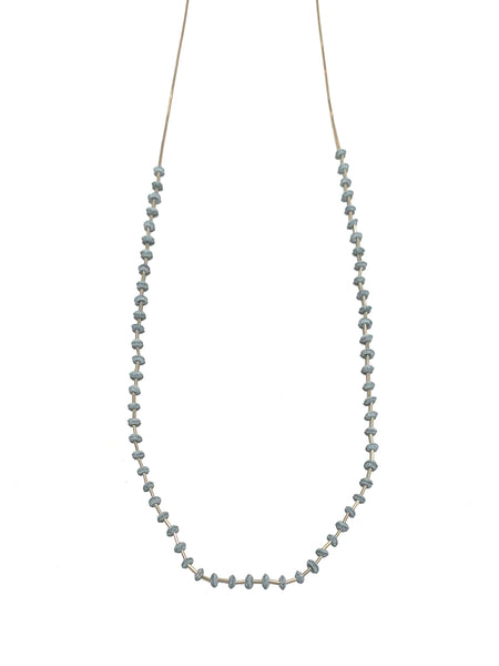 LUCA- Jade + Heishi Beads Necklace