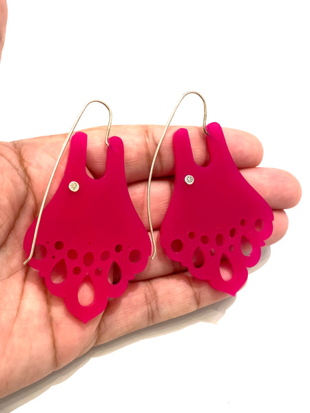 Snou* - Alhambra Earrings- Long (more colors available)