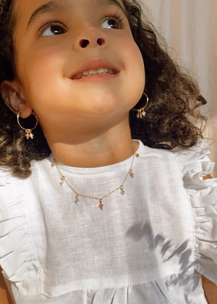 DOS PINCELES- Arcoíris Chain Necklace