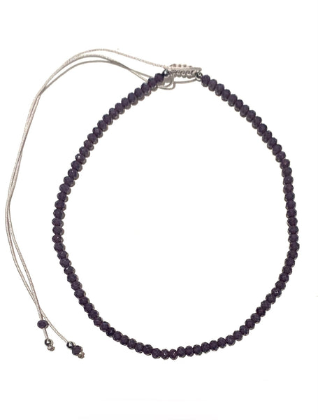 E-HC DESIGNS- Full Crystal Adjustable Choker (many colors available)