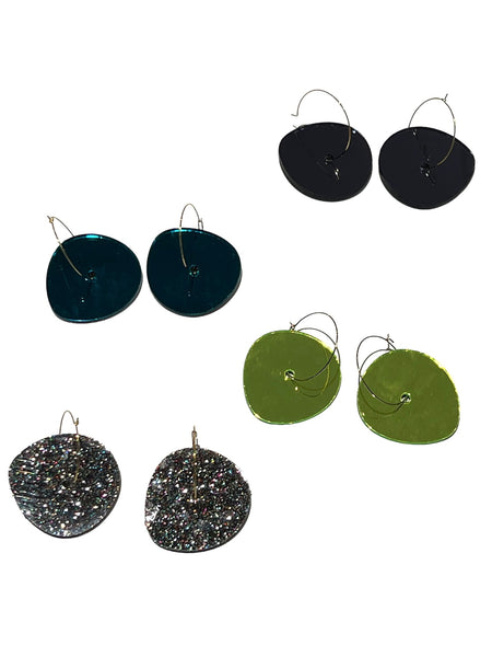 FORASTERA- Rueda Hoops Earrings (more colors available)