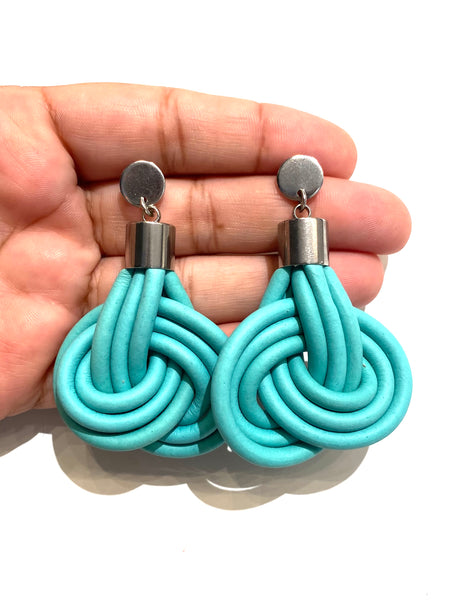 KNOT PREDICTABLE- Swirl Earrings (more colors available)