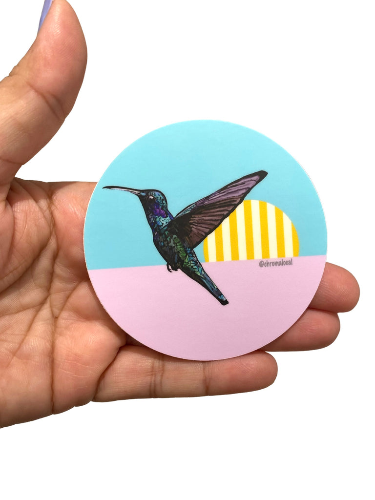 CHROMA LOCAL- Colibrí Sticker