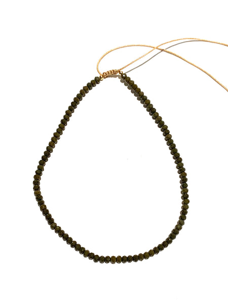 E-HC DESIGNS- Full Crystal Adjustable Choker (many colors available)