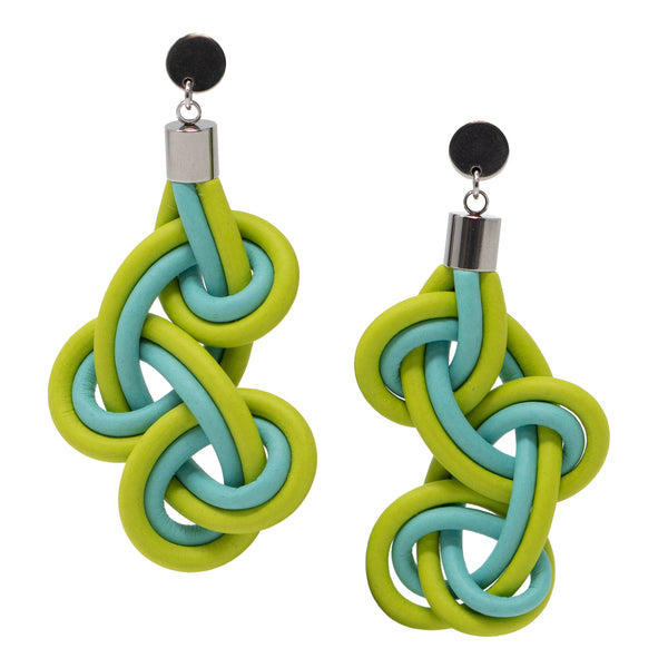 KNOT PREDICTABLE- Loop Earrings (more colors available)