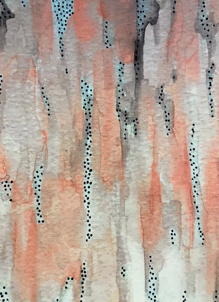 SUSANA CACHO- Art Print - 5x7- Abstract Dot Pattern