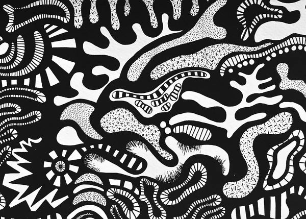 SUSANA CACHO - Art Print 8" x 13" - Explosion