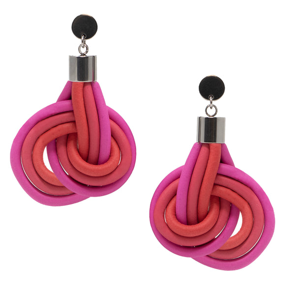 KNOT PREDICTABLE- Swirl Earrings (more colors available)