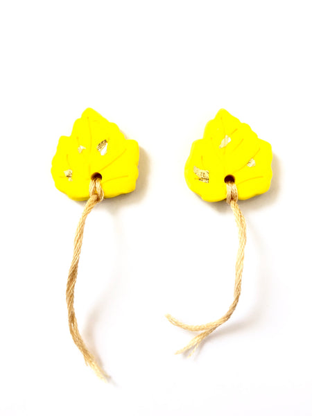 COCOLEÉ - Leaf Earrings