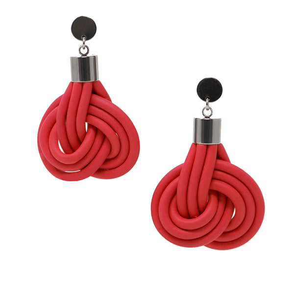 KNOT PREDICTABLE- Swirl Earrings (more colors available)