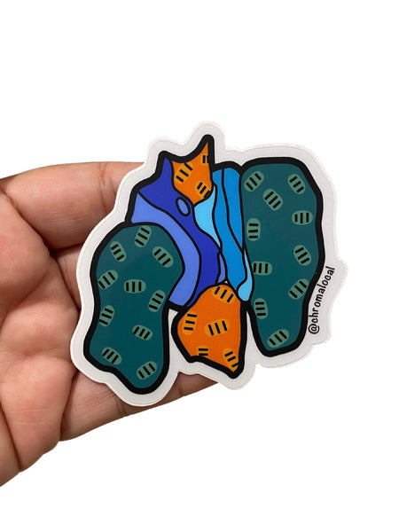 CHROMA LOCAL-  Mural Fragment Sticker