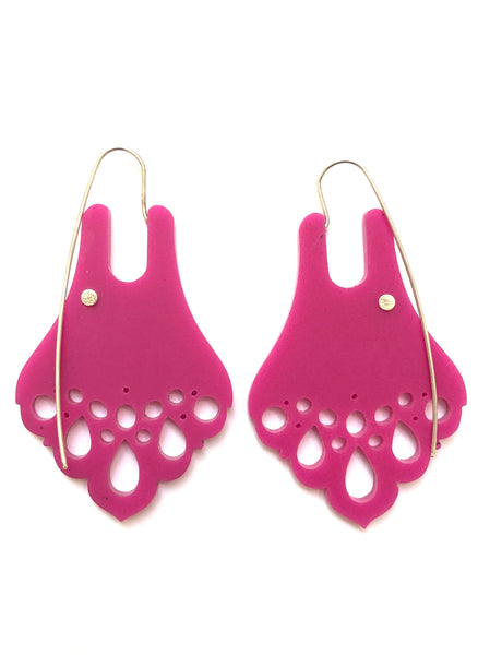 Snou* - Alhambra Earrings- Long (more colors available)