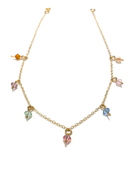 DOS PINCELES- Arcoíris Chain Necklace