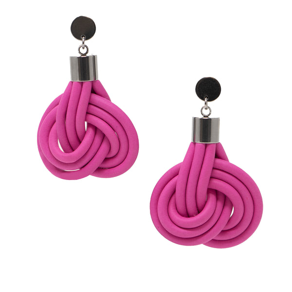 KNOT PREDICTABLE- Swirl Earrings (more colors available)