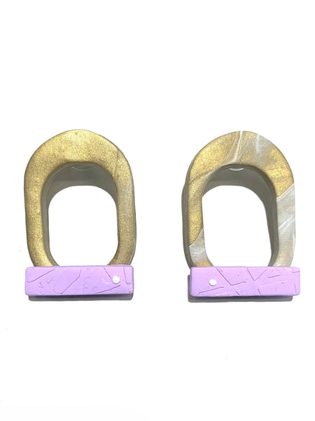 COCOLEÉ- Oval Earrings