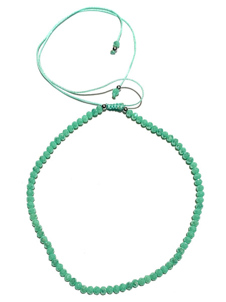 E-HC DESIGNS- Full Crystal Adjustable Choker (many colors available)
