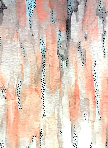 SUSANA CACHO- Art Print - 5x7- Abstract Dot Pattern