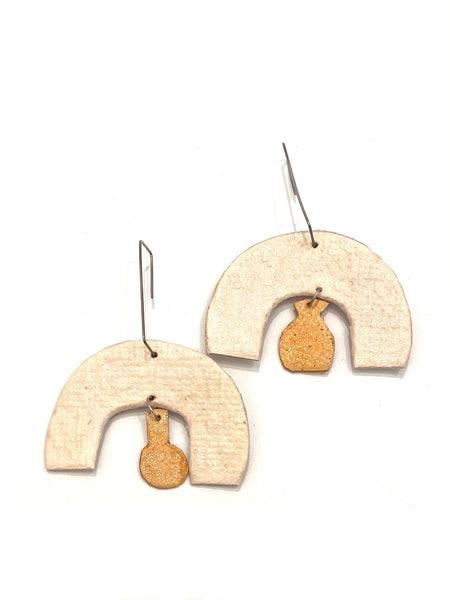 ECO FACTORÍA- Arco Vasija Earrings