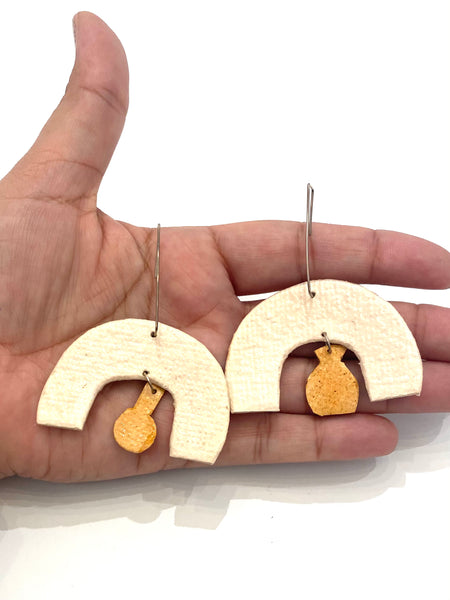 ECO FACTORÍA- Arco Vasija Earrings