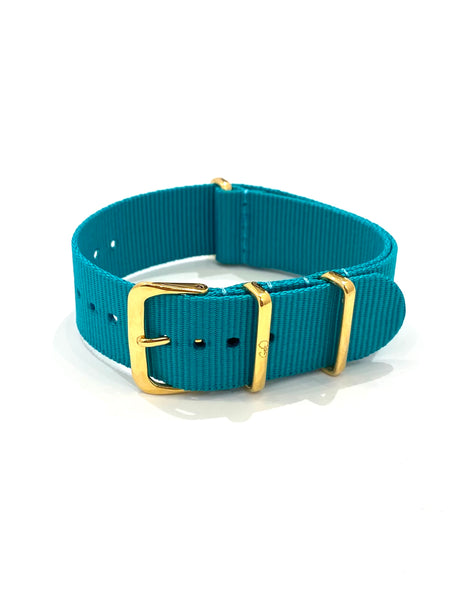 GEO- Watch Strap - Turquesa del Mar (different finishes)