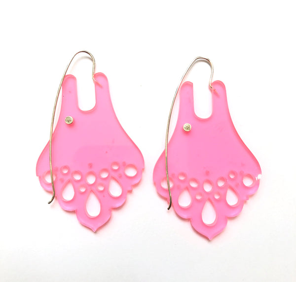 Snou* - Alhambra Earrings- Long (more colors available)