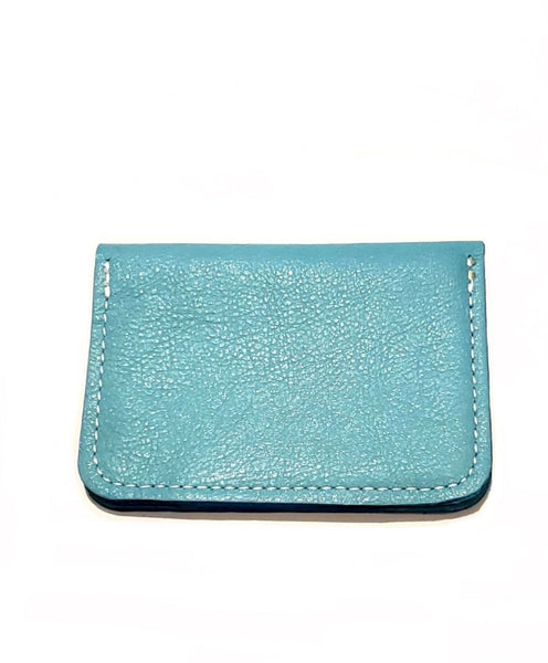 IGUACA - Simple vertical wallet- Glacier Blue