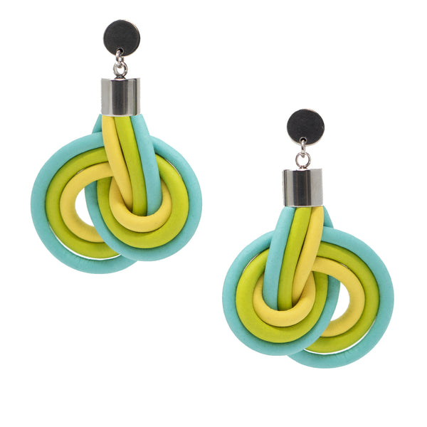 KNOT PREDICTABLE- Swirl Earrings (more colors available)