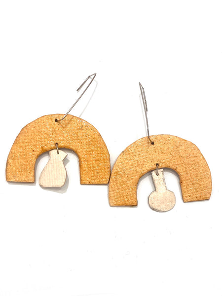 ECO FACTORÍA- Arco Vasija Earrings