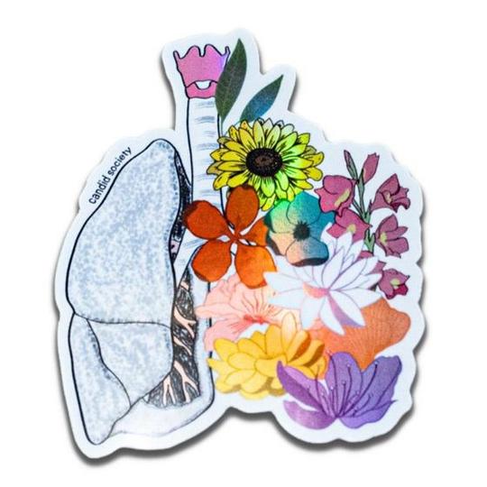 CANDID SOCIETY- Pulmones Sticker